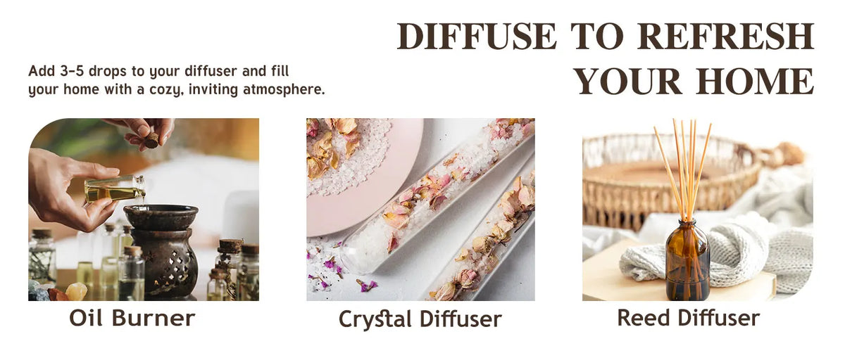 MAYJAM 2PCS 100ML Essential Oil Blend with Dropper,3.38 FI.Oz Dragons Blood White Musk Coconut & Vanilla Fragrance Oil for Humidifier Diffuser Making Candle Strawberry Banana Sea Breeze Baby Powder Violet Reverie Honeysuckle