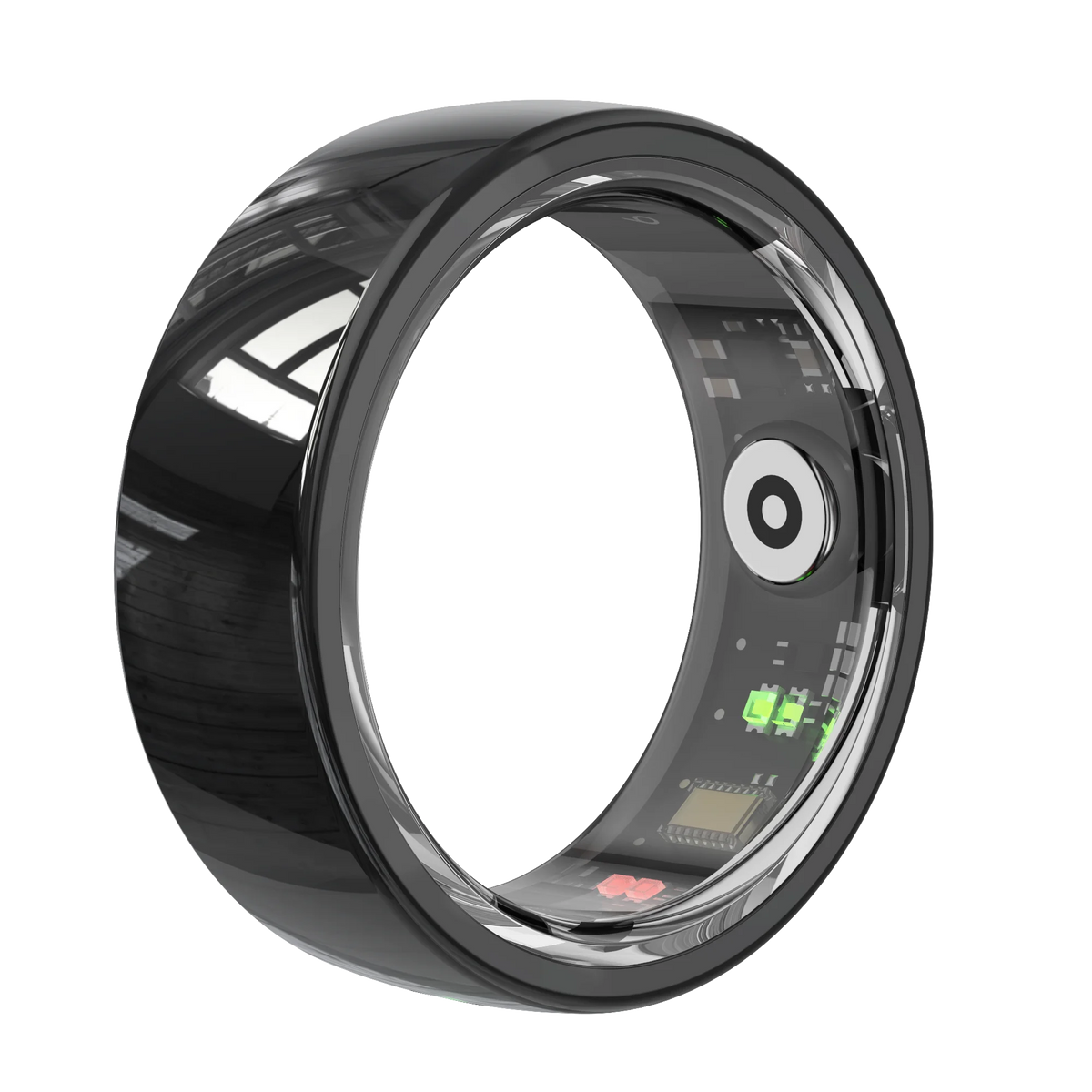 R05 Smart Ring Men Women Heart Rate Blood Oxygen Monitor NFC Health Tracker Sleep Stress Monitor 5ATM Waterproof Multi Sport