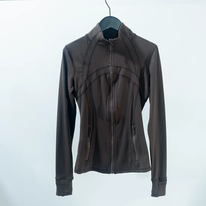Spring New Collection: Thin Stand-up Collar Fitted Jacket, Running Sports Jacket, Fitness Yoga Top