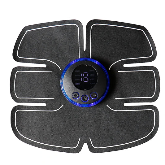 Smart EMS Muscle Stimulator Electric Wireless Abs Fitness Trainer Abdominal Training Weight Loss Stickers Body Slimming Massager