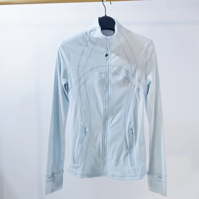 Spring New Collection: Thin Stand-up Collar Fitted Jacket, Running Sports Jacket, Fitness Yoga Top