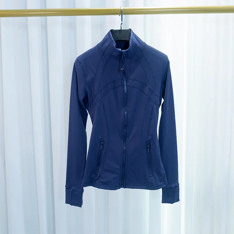 Spring New Collection: Thin Stand-up Collar Fitted Jacket, Running Sports Jacket, Fitness Yoga Top