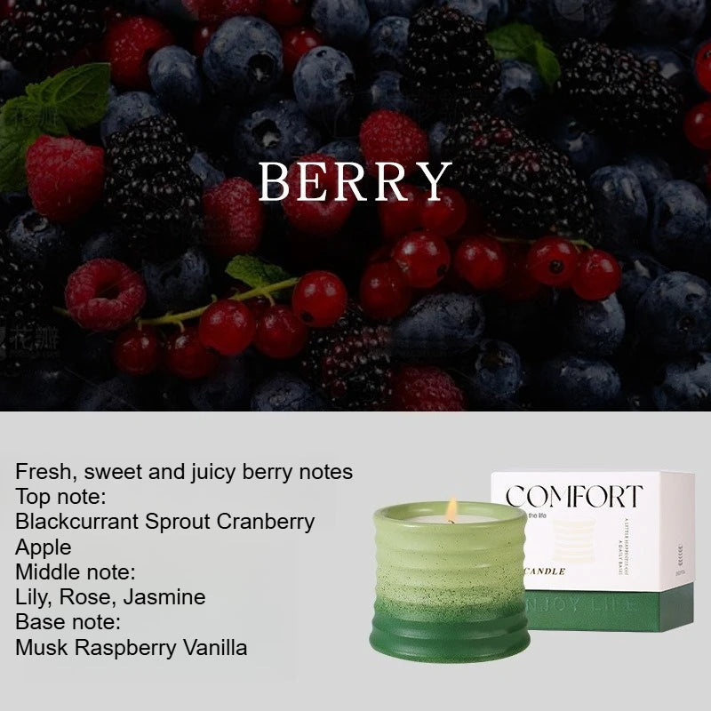 Creative Highvalue Aromatherapy Candles Simple Bedroom and Living Room Decorations Smokefree Fragrance