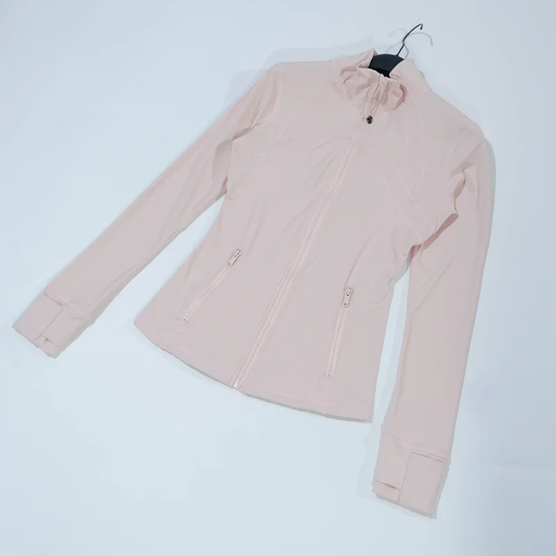 Spring New Collection: Thin Stand-up Collar Fitted Jacket, Running Sports Jacket, Fitness Yoga Top