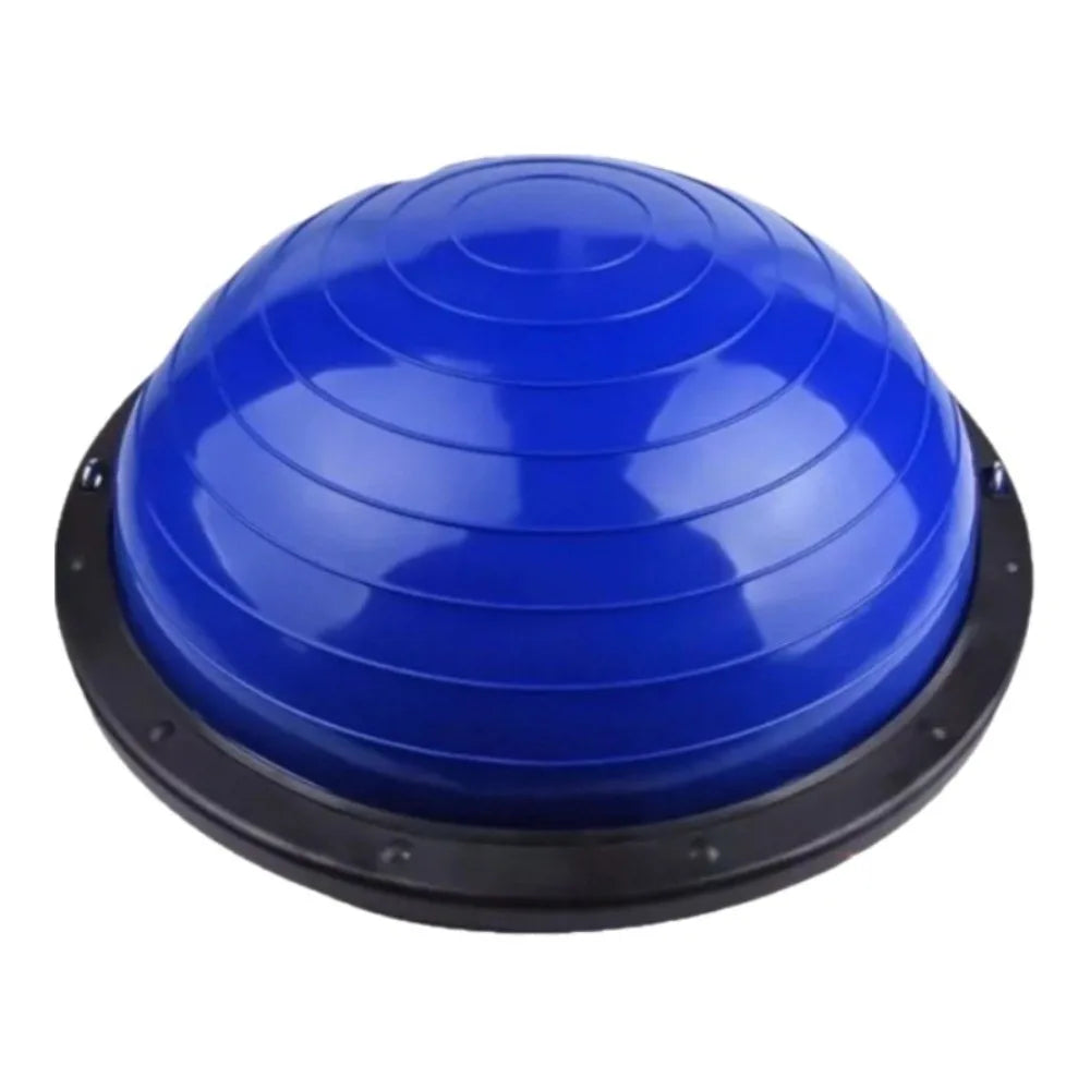 46cm Bosu Ball Half-Sphere Thickened Balance Trainer Ball Anti-burst Explosion-Proof Pilates Ball Stability Ball Home Gym
